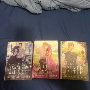 Once upon a broken heart preorder dust covers with North American books